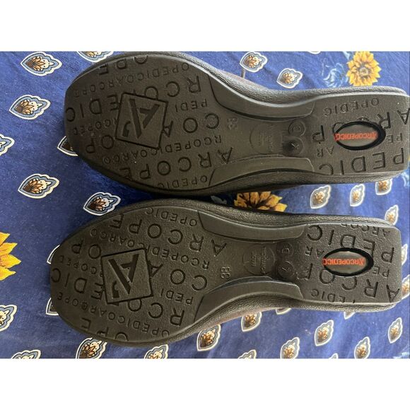 Arcopedico Women's Sheba Lytech Tie Shoe Grey Faux Suede Size 38-7 Retail $150 - Picture 6 of 9